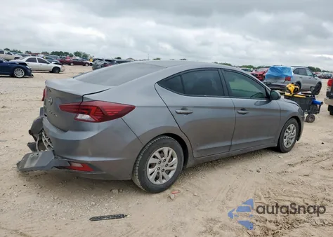 2019 Hyundai Elantra Se z USA, uszkodzony, nr VIN 5NPD74LFXKH476749